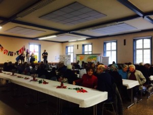 German refugee banquet