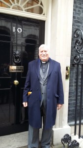 Phil Rawlings met with Christian and Muslim faith leaders at the Prime Minister David Cameron's office in London, United Kingdom, for an Easter reception on March 23, 2016.