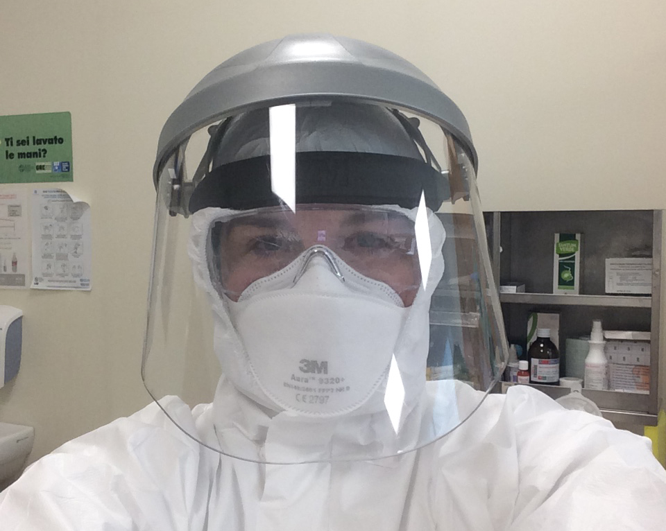 Vania Fink is a nurse in a Florence, Italy, hospital, and is a member of the Church of the Nazarene